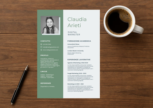 CV e Lettera di Presentazione Personalizzati